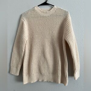 Zara Kid's Waffle Knit Sweater Girl’s 12